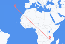 Flyrejser fra Lilongwe til Ponta Delgada