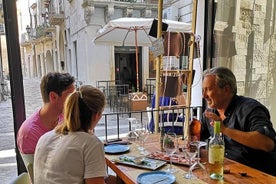 Experiência de degustação de vinhos e comida na cidade velha de Lecce