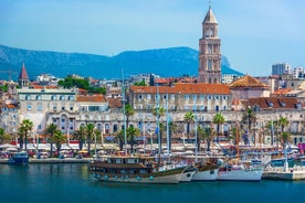 Privat overførsel fra Dubrovnik til Split med 2 timer til sightseeing