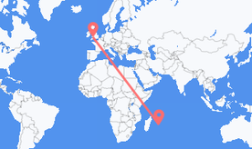 Flüge von Mauritius nach Wales