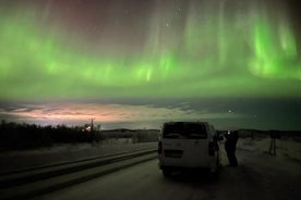 Norðurljósaveiði með rútu til Abisko