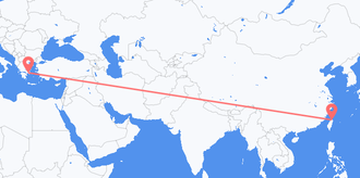 Flüge von Taiwan nach Griechenland