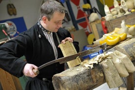 Atelier privé de fabrication de chaussures en bois à Simonehoeve