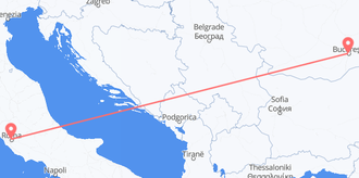 Flights from Italy to Romania