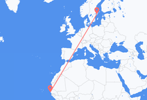 Flights from Dakar to Stockholm