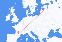 Toulouse à Riga