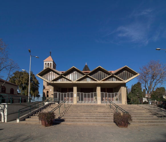 Church of the population of Prat de Llobregat in the Baix Llobregat region, province of Barcelona