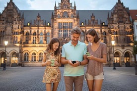 Audiobook City Rally in Bremen's Old Town with Sir Peter Morgan