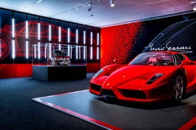 Maranello: Ferrari safnið og Fiorano brautin saman í umhverfisvænni ferð