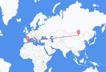 Ulaanbaatar to Alicante