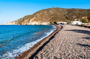 Photo of the main port of Kos island in Greece..