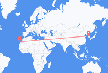 Flights from Seoul to Las Palmas