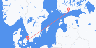 Finland to Denmark