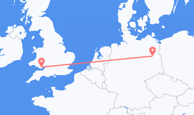 Vols depuis le Pays de Galles pour l’Allemagne