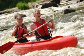 Easy Canoe Mission to the Sazava River from Prague Day Trip