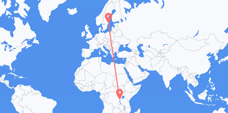Burundi to Sweden