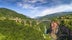 Photo of aerial view of Djurdjevica Tara Bridge is a concrete arch bridge over the Tara River in northern Montenegro. 365m long and the roadway stands 172 metres above the river.