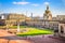 Photo of famous Zwinger palace (Der Dresdner Zwinger) Art Gallery of Dresden, Saxrony, Germany.