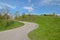 photo of road to the Malminkartanonhuippu - To the top of Malminkartano hill in Helsinki, Finland.