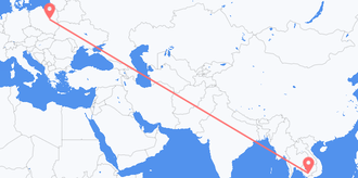 Flights from Cambodia to Poland