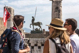 Sla de wachtrij over Pompeii en de Vesuvius-rondleiding vanuit Positano