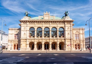 Linz, Austria. Panoramic view of the old town.