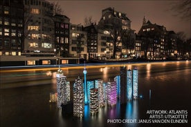 Amsterdam Light Festival-Kanalrundfahrt inklusive aller Getränke