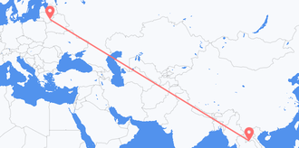 Laos to Lithuania
