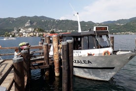 Rondleiding en rondleiding op het eiland San Giulio of het eiland "stilte"