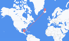 Flights from Belize City to Akureyri