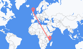 Flights from Comoros to Scotland