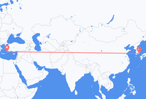 เที่ยวบินจาก Busan ไปยัง Rhodes