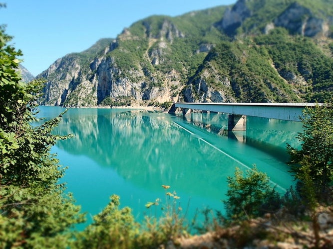 photo of view of Plužine Municipality, Montenegro.