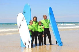 Cours de surf privé en famille / en petit groupe (max. 4) à Newquay.