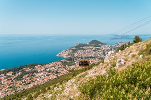 Photo of aerial view of Lozica Beach in Lozica, Croatia.