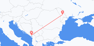 Moldova to Montenegro