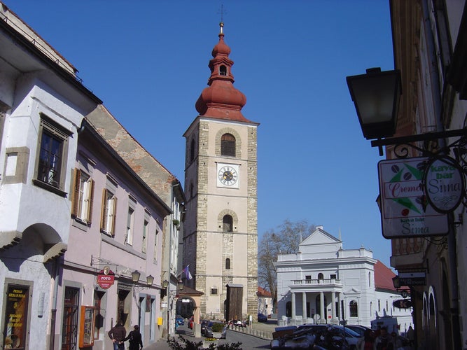 Photo of Town Tower and Theatre.