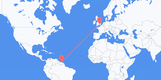 Suriname to the United Kingdom