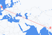 Flights from Vientiane to Manchester