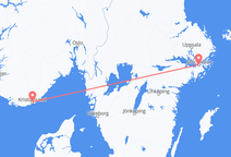 Voos de Estocolmo, Suécia para Kristiansand, Noruega