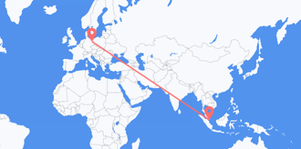 Flüge von Singapur nach Deutschland