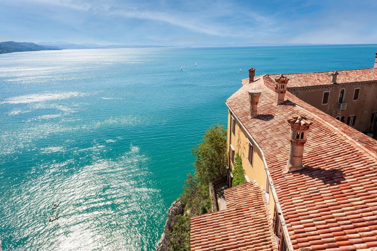 Photo of house looking at the beautiful beach of Alexandroupoli.