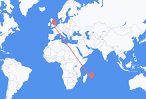 Flüge von Mauritius nach London