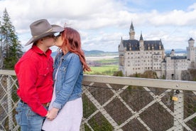 Castle Neuschwanstein Photo Shoot Par Shoot Äktenskapsförslag