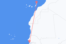 Flyrejser fra Banjul til Lanzarote