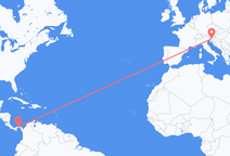 Panama City to Ljubljana