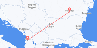 Albania to Romania