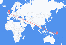 Flights from Honiara to Birmingham