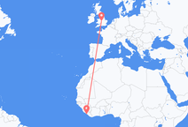 Flüge von Monrovia nach Birmingham