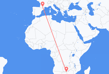 Flights from Victoria Falls to Toulouse